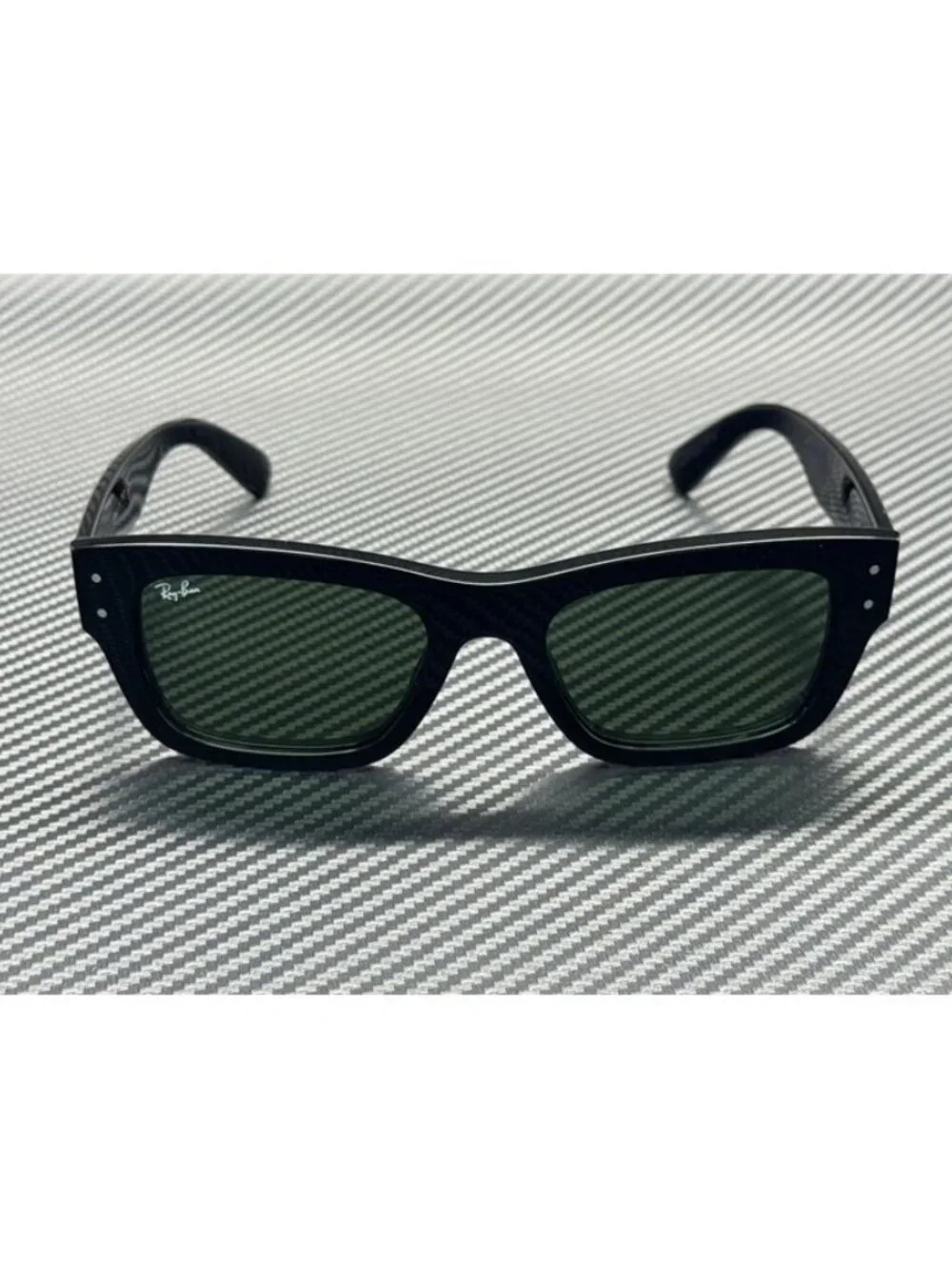 New Ray-Ban Men Black Sunglasses 55-20-145